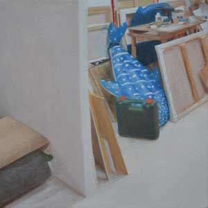 our studio/oil on canvas/455*652mm