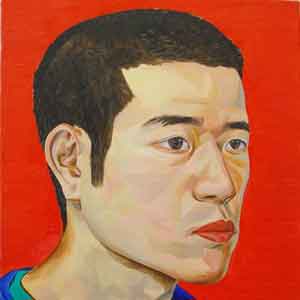 self-portrait/oil on canvas/530*455mm
